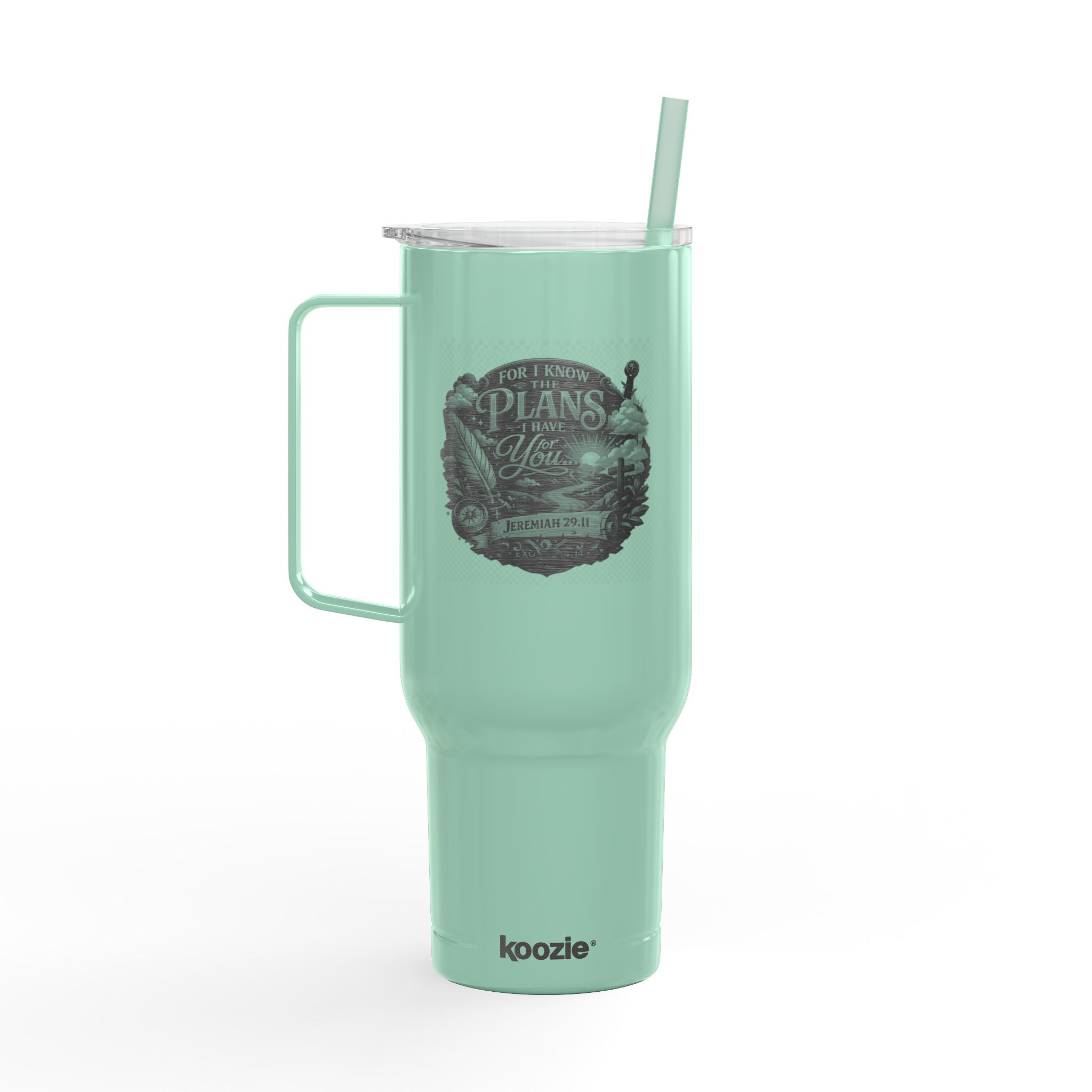 For I know the plans I have for you tumbler | 40oz Insulated Tumbler - Image 8