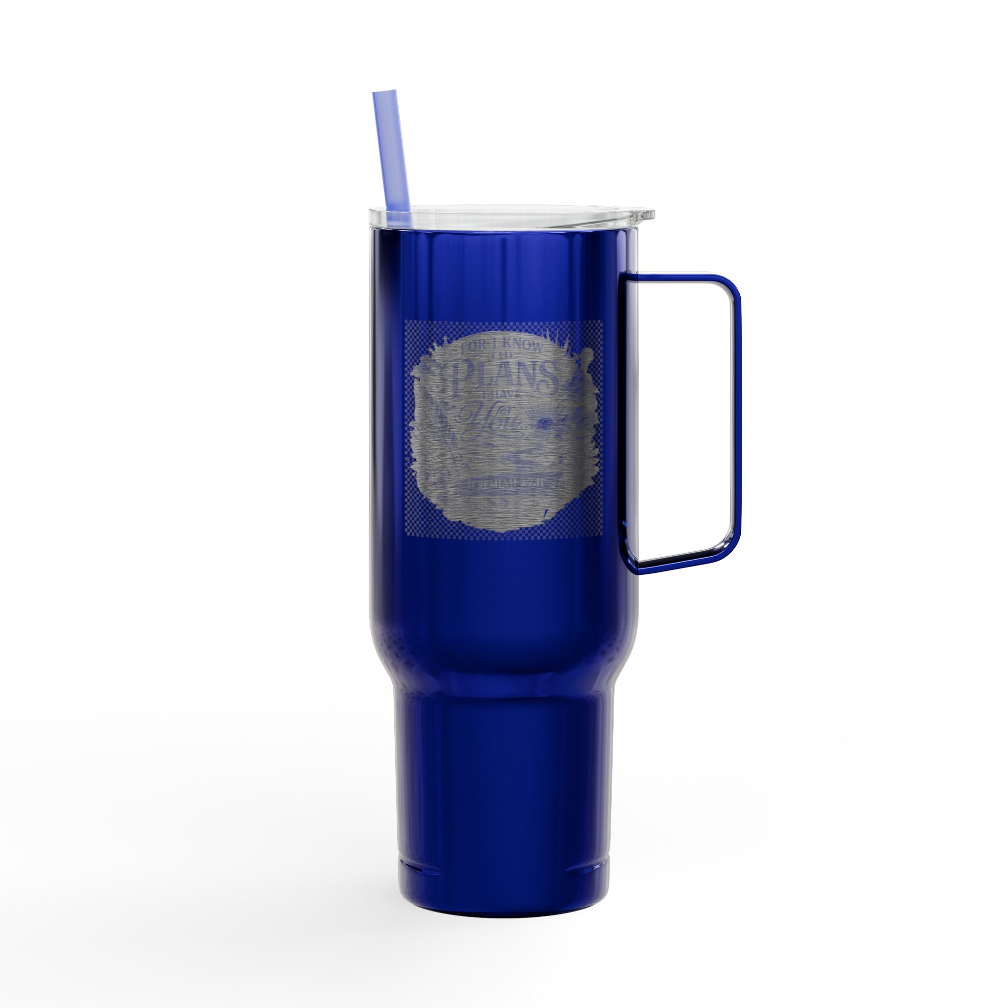 For I know the plans I have for you tumbler | 40oz Insulated Tumbler - Image 16